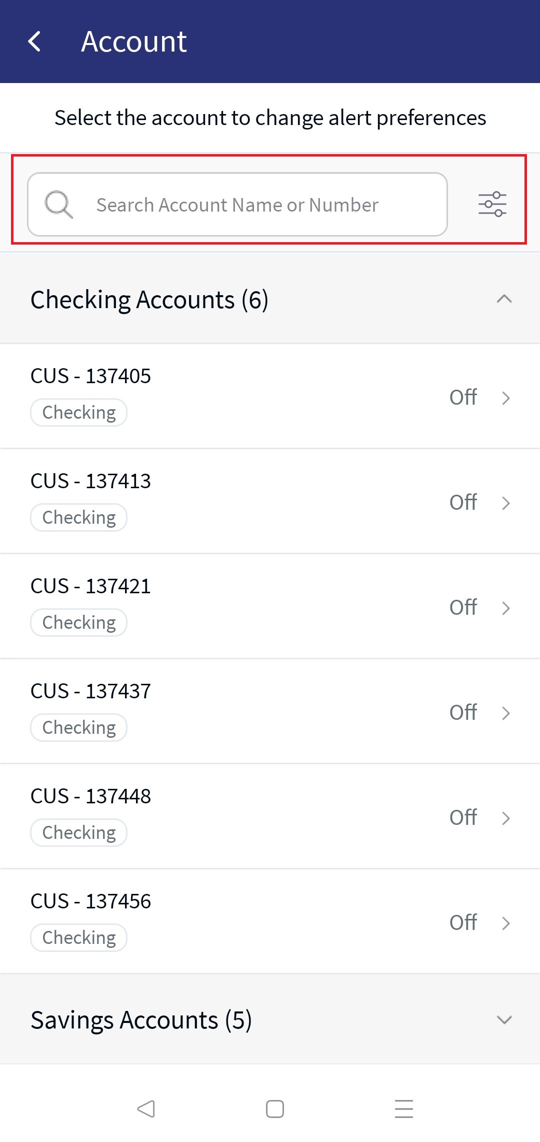 Single Customer more than 10 accounts