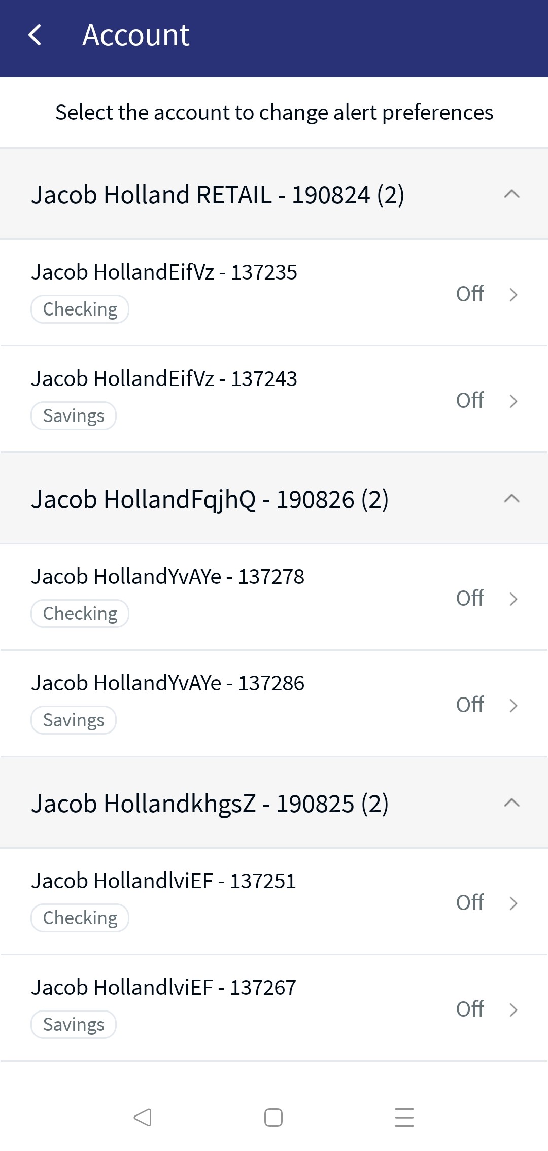 Multi Customer Less Accounts