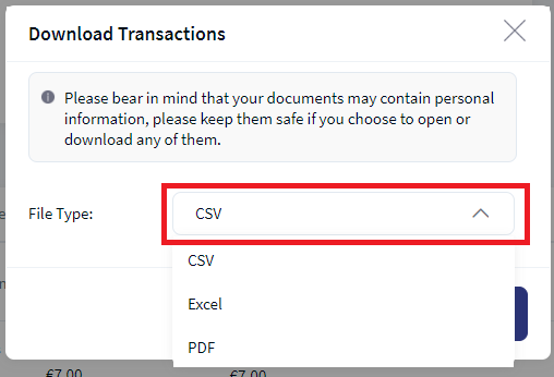 Download options