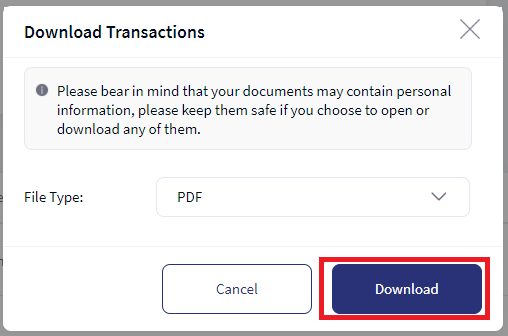Download options