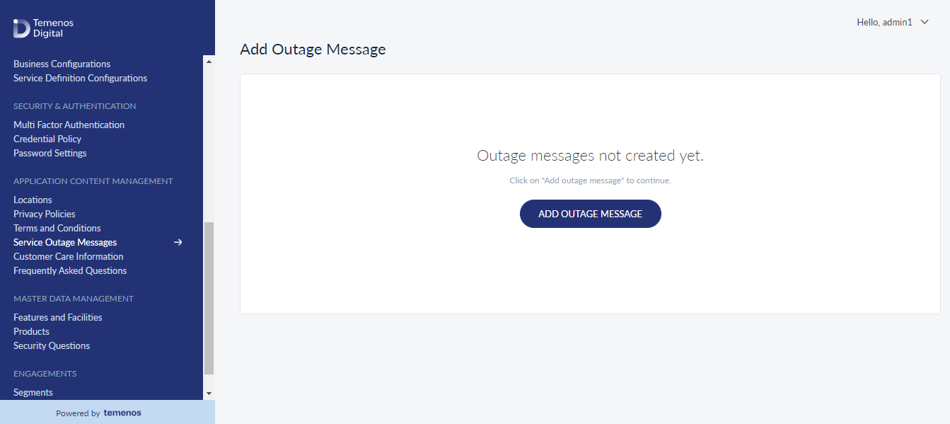  Search Service Outage Message