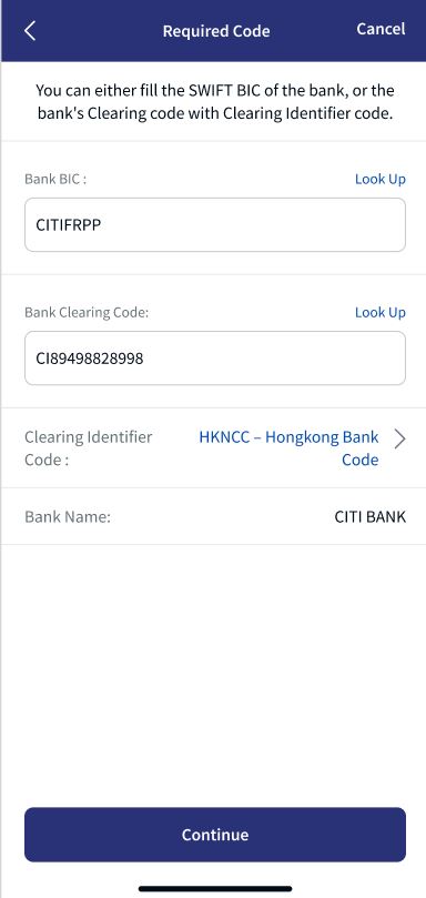 Domestic Transfer - Existing Payee - MB