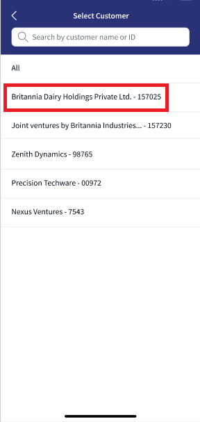 Transfer Activities - Multi Customer