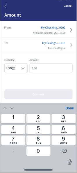 Favorite Account Balance