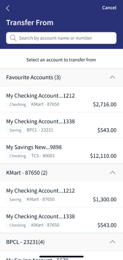 To  Account Balance