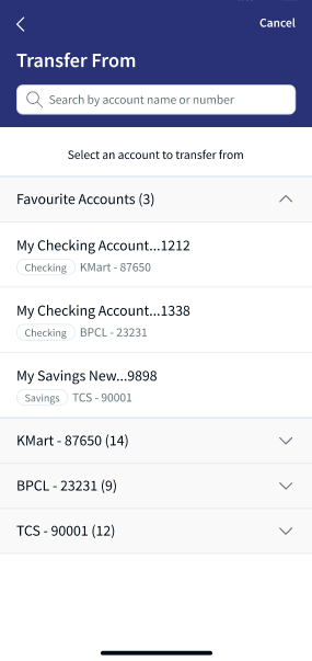 To  Account Balance