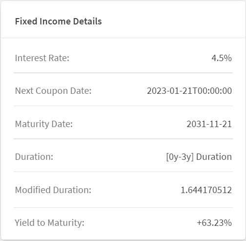BondDetails