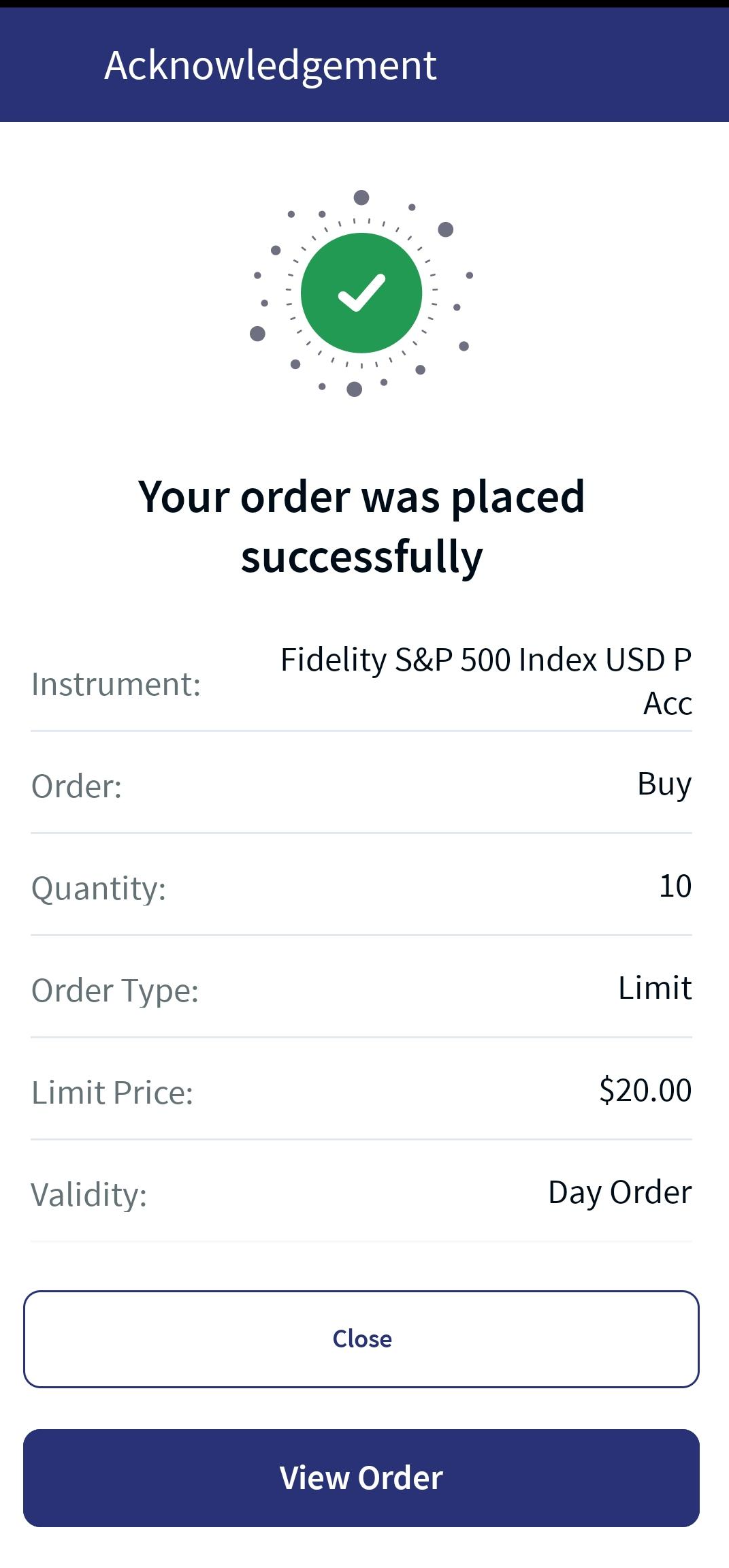 Suitability Profile