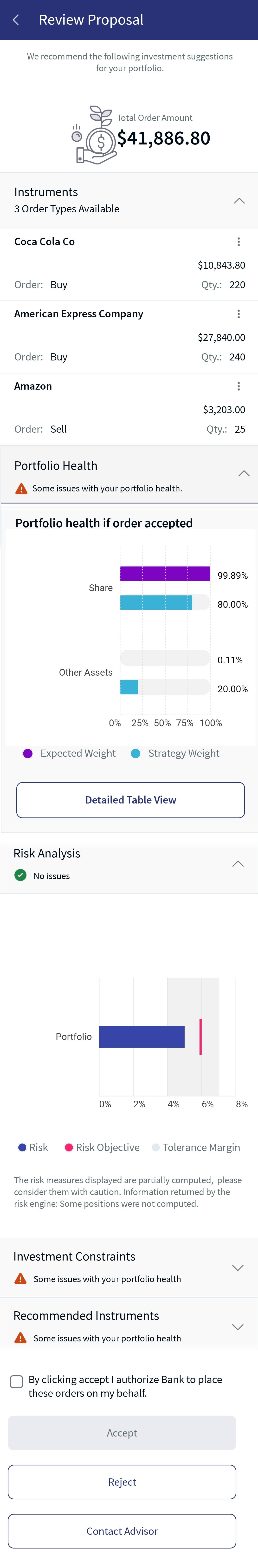Suitability Profile