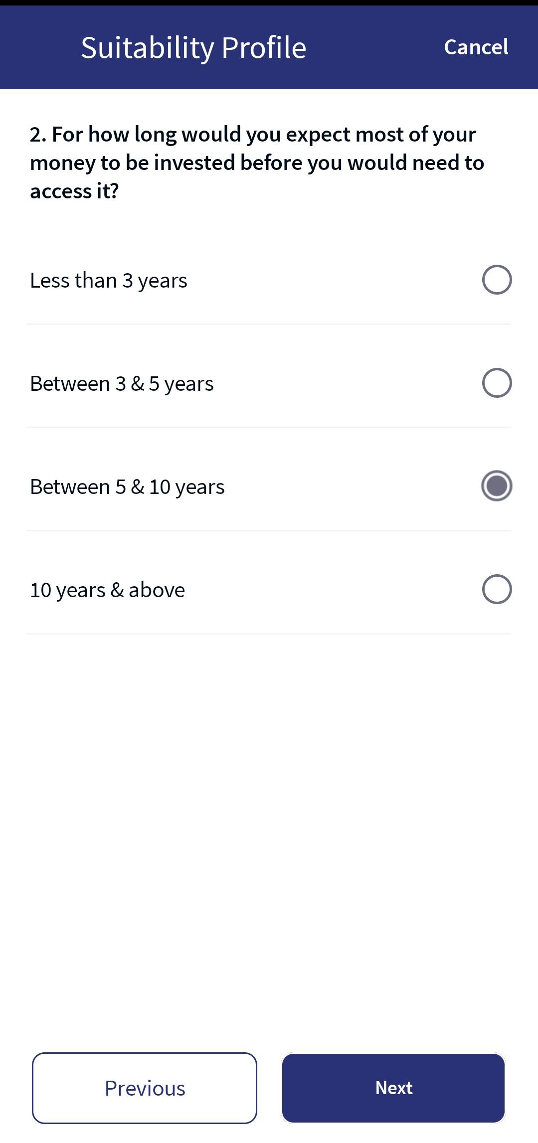 Suitability Profile