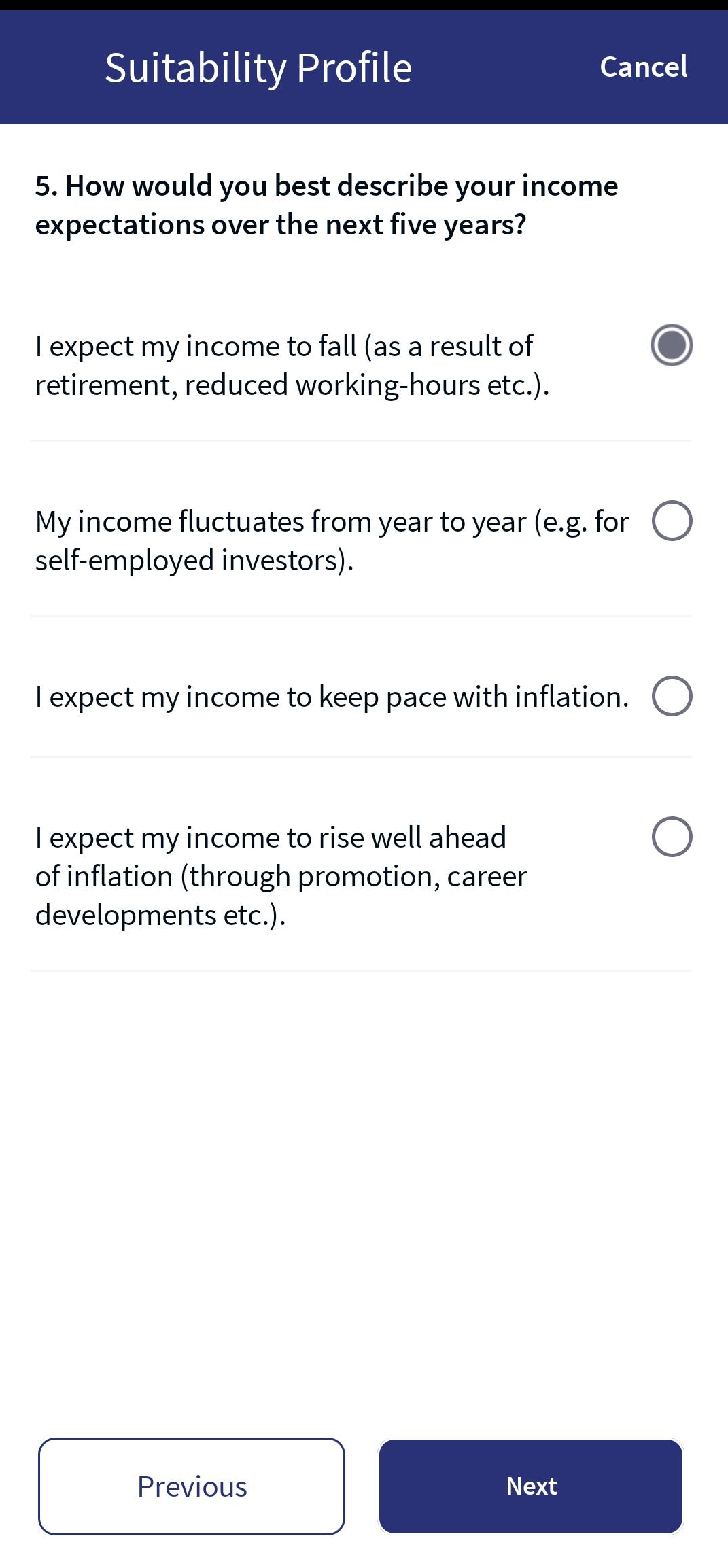 Suitability Profile