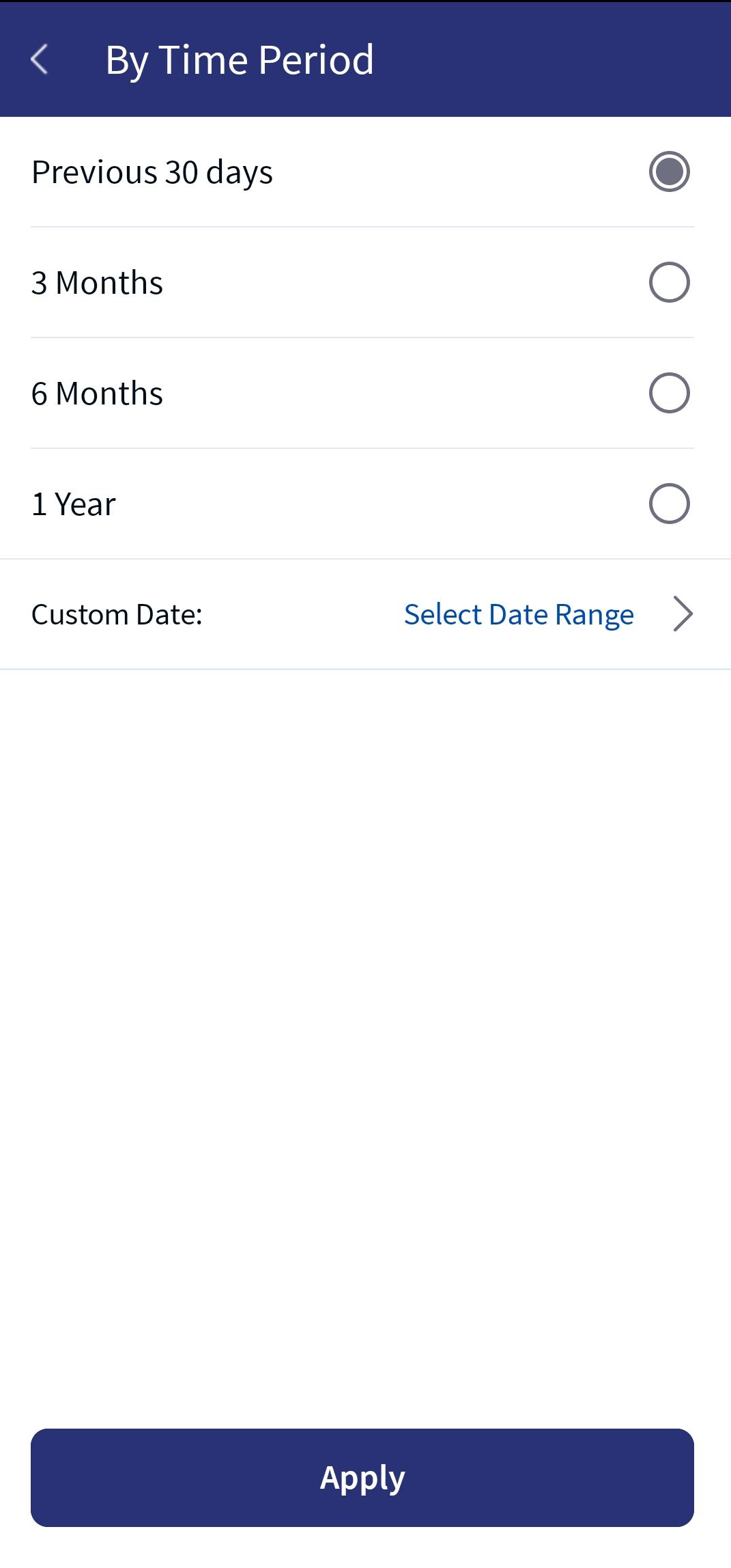 Generate Reports By Time Period