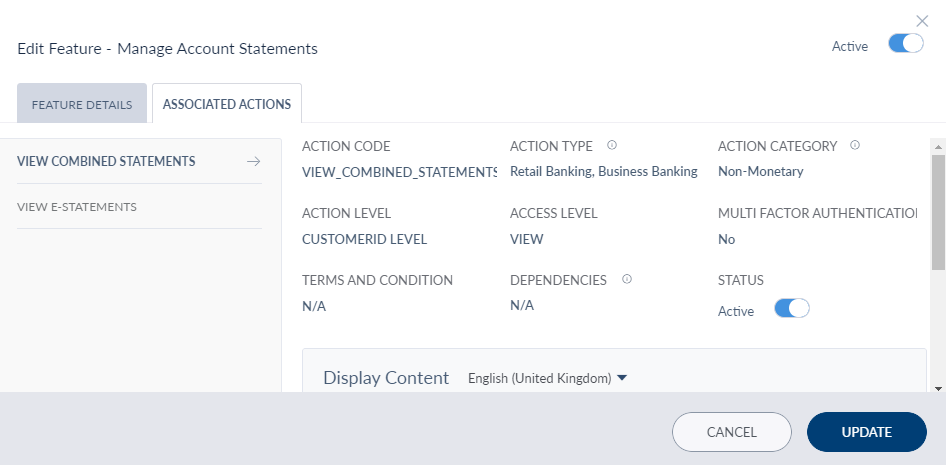 Associated Details Associated Details
