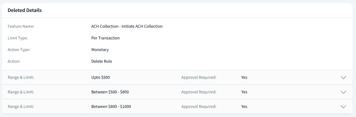 Updated Existing Details