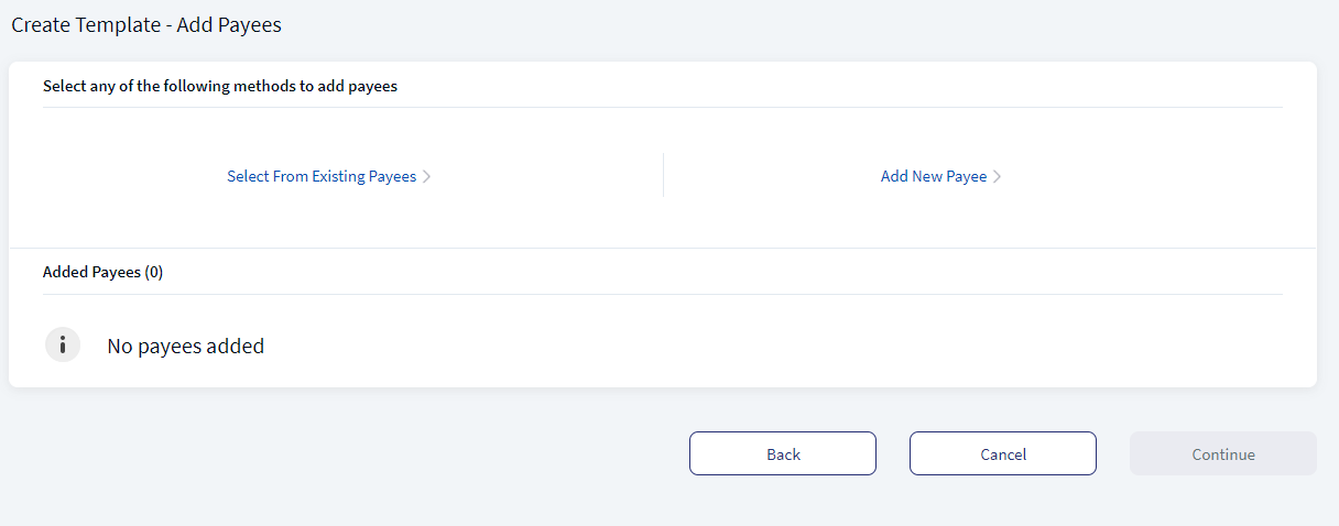 Bulk Payments - Add Beneficiaries Bulk Payments - Add Beneficiaries