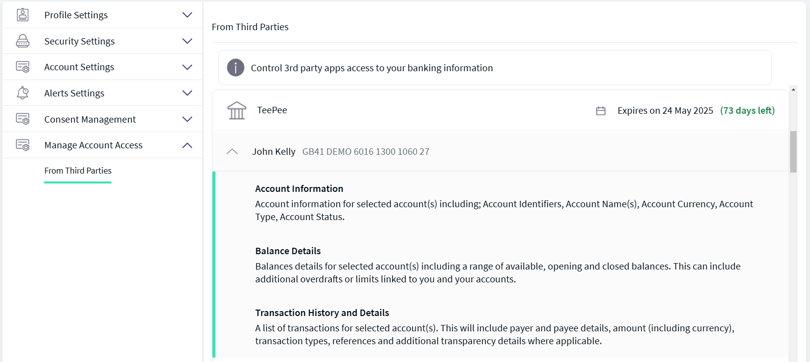 Revoke Account Access