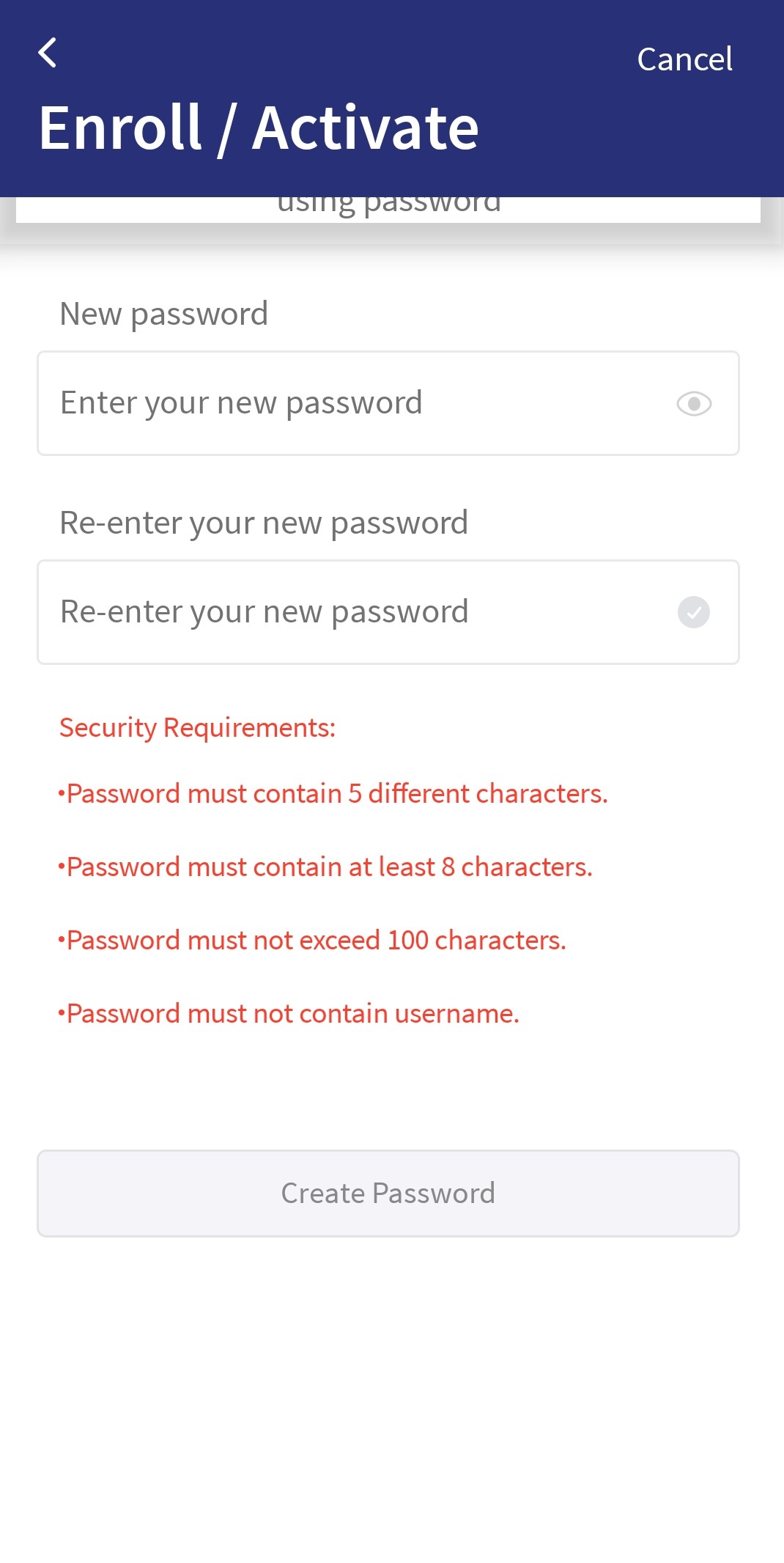 Login Screen Login Screen