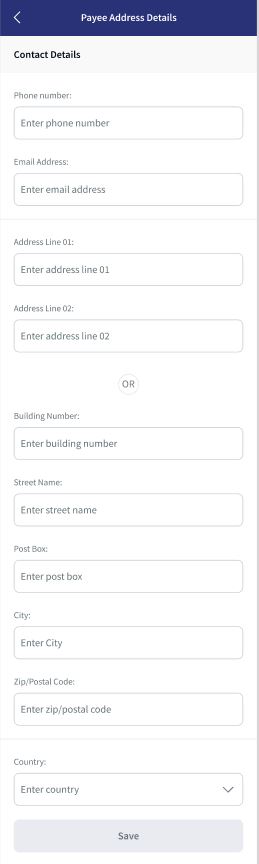 Domestic Transfer - Existing Payee - MB