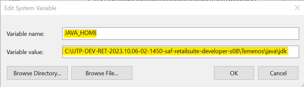 Java Home variable setup Java Home variable setup