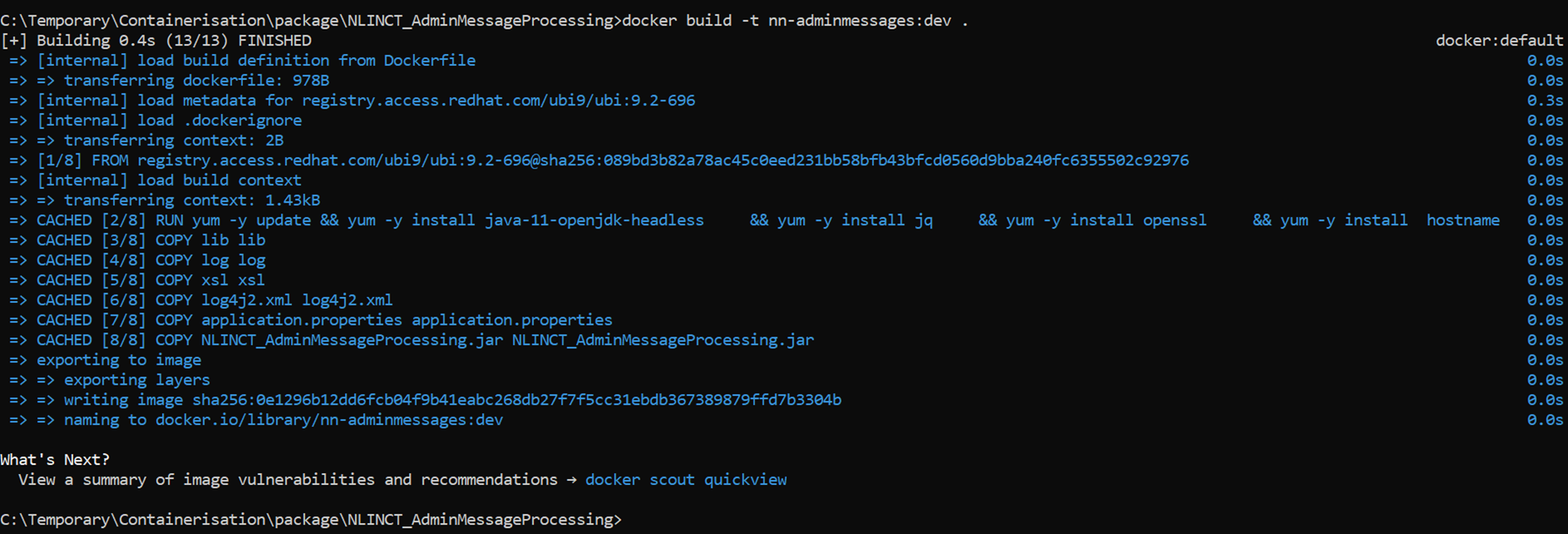 Docker build Docker build