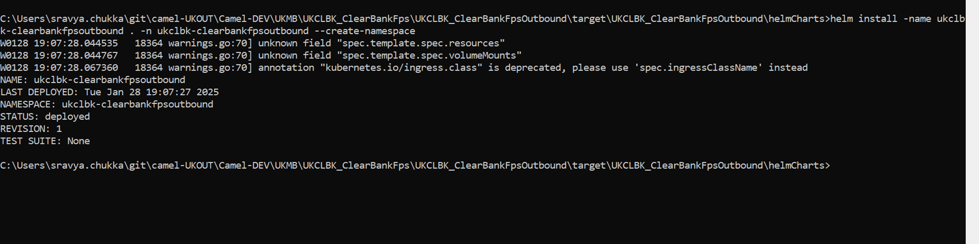 Start services Start services