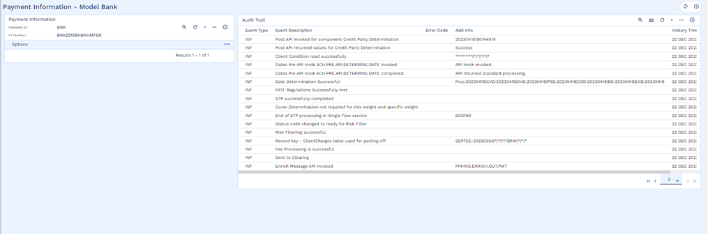 Updated Audit Trail Updated Audit Trail