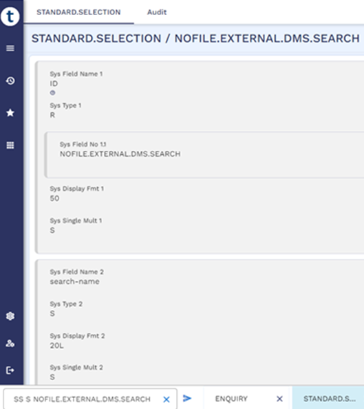 NOFILE.EXTERNAL.DMS.SEARCH NOFILE.EXTERNAL.DMS.SEARCH