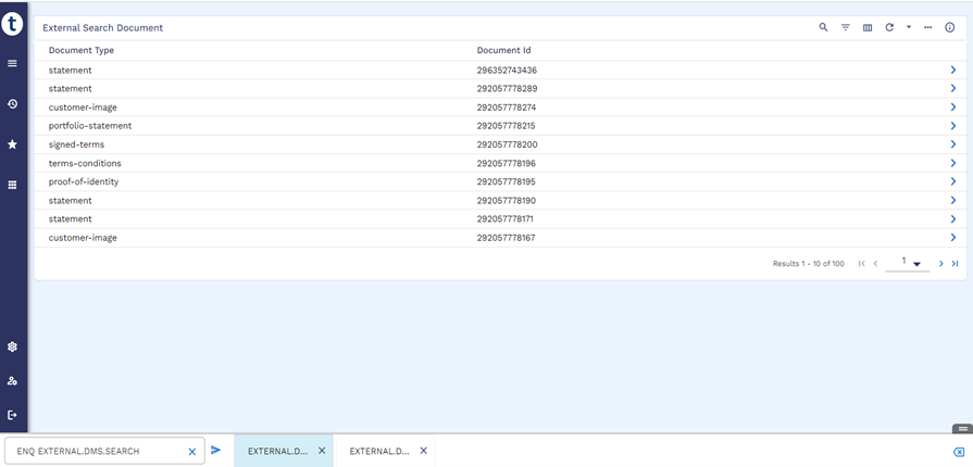 newly created enquiry