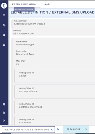 EXTERNAL.DMS.UPLOAD EXTERNAL.DMS.UPLOAD